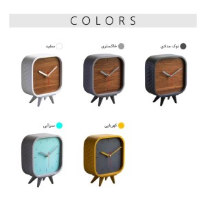 ساعت رومیزی مدل Clock-Concrete
