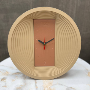 ساعت رومیزی MDF گشتا مدل بنتی با موتور اصل تایوان