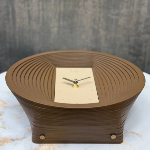 ساعت رومیزی MDF گشتا مدل بنتی با موتور اصل تایوان