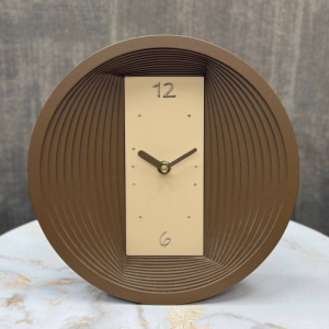 ساعت رومیزی MDF گشتا مدل بنتی با موتور اصل تایوان