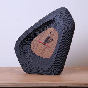 ساعت رومیزی دکوراتیو مثلث منحنی بِتُنی  راچین مدل 1160