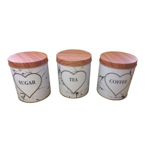 ست جای ادویه 3 پارچه طرح قلب کد THE BEST-HEART-TAM