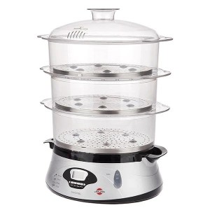 بخارپز پارس خزر مدل Digi Steel