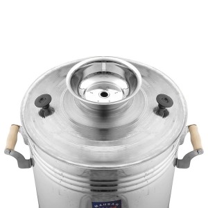 سماور گازی مهسان استیل کار 60 لیتری