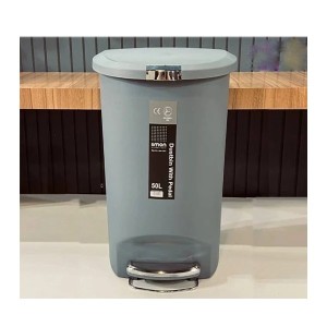 سطل زباله پدالی لیمون مدل 1913 گنجایش 50 لیتر