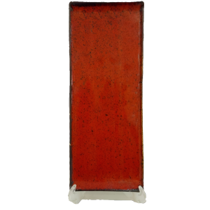 دیس سرامیکی مستطیل دوریکا قرمز خالدار