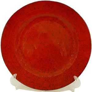 برنج خوری سرامیکی 28 دوریکا قرمز خالدار