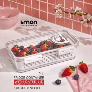 ظرف نگهدارنده لیمون مدل تاریخ دار کد DH2377