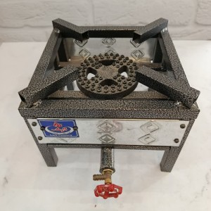 اجاق گاز پروفیلی تک شعله 25*25 لارک