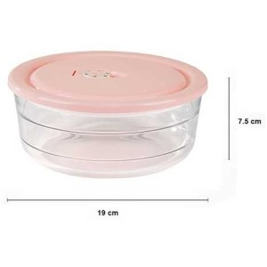 ظرف نگهدارنده لیمون شیشه ای وکیومی تاریخ دار 3سایز کد 123000