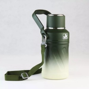 فلاسک دوجداره گرم و سرد ژیاکانگ  JK مدل دسته دار ولیوان دار گنجایش 0.8 لیتر