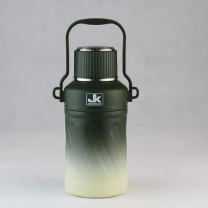 فلاسک دوجداره گرم و سرد ژیاکانگ  JK مدل دسته دار ولیوان دار گنجایش 0.8 لیتر