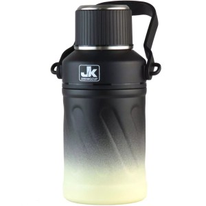 فلاسک دوجداره گرم و سرد ژیاکانگ JK مدل دسته دار ولیوان دار گنجایش 0.8 لیتر