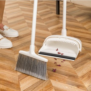 ست جارو و خاک انداز لیمون مدل شانه دار کد 204435