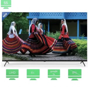 تلویزیون 55 اینچ اسنوا 55SA710 | 4K هوشمند با Google TV و صدای سینمایی