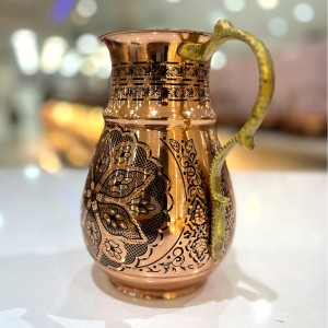 پارچ مسی الماس تراش نانو سایز متوسط