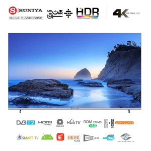تلویزیون سونیا مدل DU8725 سایز ۵۵ اینچ Ultra HD 4K LED