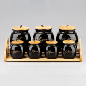 سرویس پاسماوری 7 پارچه امبیکو Embico چوب سرامیک مدل سارین کد 40102