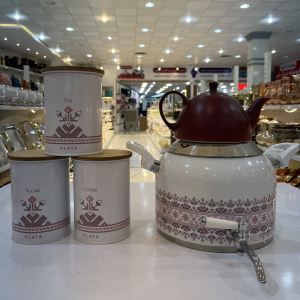 ست کتری و قوری 5 پارچ پلاتا مدل Persian Carpet