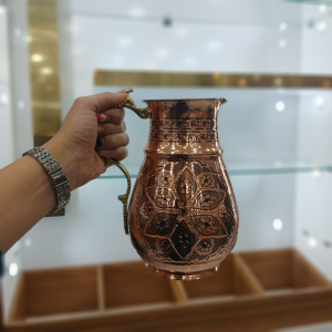 پارچ مسی الماس تراش نانو سایز متوسط