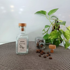 بطری لیمون مدل درب چوبی کد TP2265
