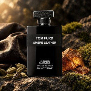 ادو پرفیوم مردانه جاسپر مدل Tom Furd Ombre Leather با رایحه گرم و تلخ حجم 100 میلی لیتر