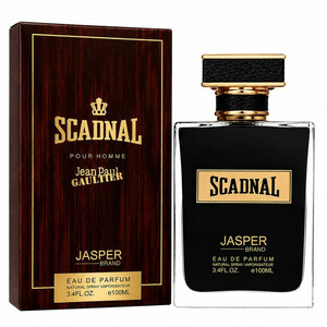 ادو پرفیوم مردانه جاسپر مدل Scandal Pour Homme با رایحه گرم و چوبی حجم 100 میلی لیتر