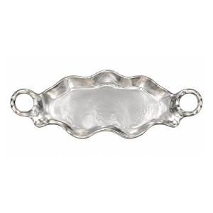 ظرف پذیرایی میوه خوری و شیرینی خوری دسته حلقه دالبر آلومینیوم خالص