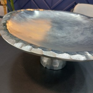 شيريني خوري پايه دار انگشتي جنس آلومينيوم خالص