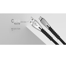 کابل تبدیل USB به USB-C تسکو مدل TCC 187 طول 1 متر