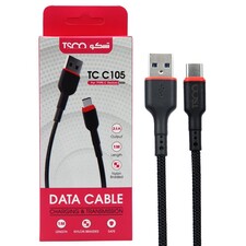 کابل تبدیل USB به USB-C تسکو مدل TCC105 طول 1 متر