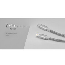 کابل تبدیل USB-C به لایتنینگ تسکو مدل TC PD 200 طول 1.5 متر