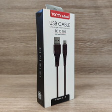 کابل تبدیل USB به USB-C تسکو مدل TCC189 طول 1 متر