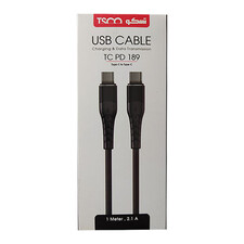 کابل USB-C تسکو مدل TC PD 189 طول 1 متر