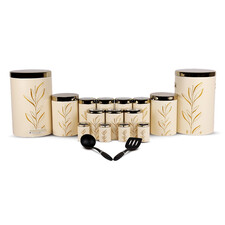 سرویس آشپزخانه 17  پارچه اورانوس مدل بامبو