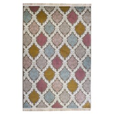 فرش  پاتریس سایان زمینه قهوه ای