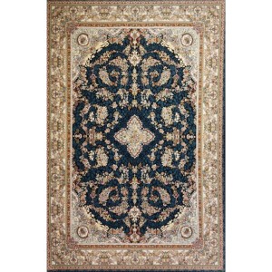 فرش  محتشم مينا سرمه اي