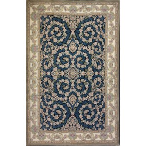 فرش محتشم شاهان سرمه اي