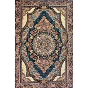 فرش  مشهد سرمه اي کد 852135h