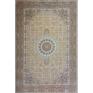 فرش محتشم  پيچك نسكافه اي