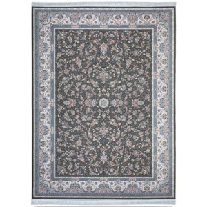 فرش  پاتریس افشان سی گل طوسی ۱۵۰۰ شانه (ارسال رایگان)