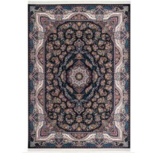 فرش پاتریس مهتاب سرمه‌ای (ارسال رایگان)