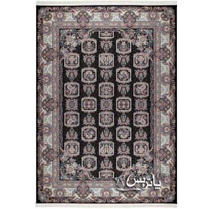 فرش پاتریس رقصان سرمه‌ای ۱۲۰۰ شانه