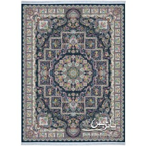 فرش پاتریس سرمه سرمه‌ای ۱۲۰۰ شانه