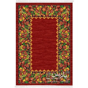 فرش گلیم پاتریس ایلماه عنابی ۴۰۰ شانه