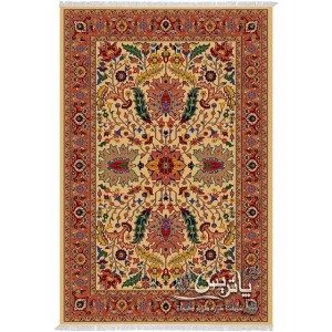 فرش گلیم پاتریس لوتوس کرم ۴۰۰ شانه