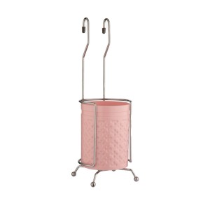 جا قاشقی آویز پایه استیل طرح گل  کد 1814