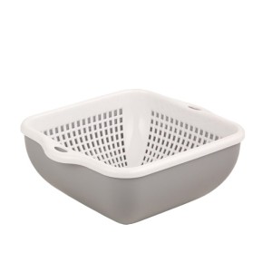 ست کاسه و آبکش چهارگوش سایز 3  کد 576