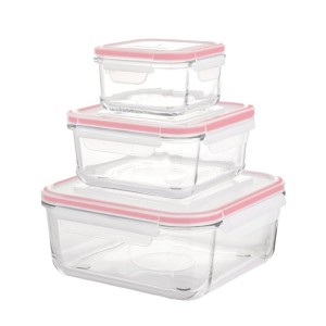 ظرف شیشه ای 6 پارچه کد 2048