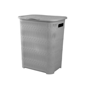 سبد رخت دربدار بلند طرح بامبو کد 1510